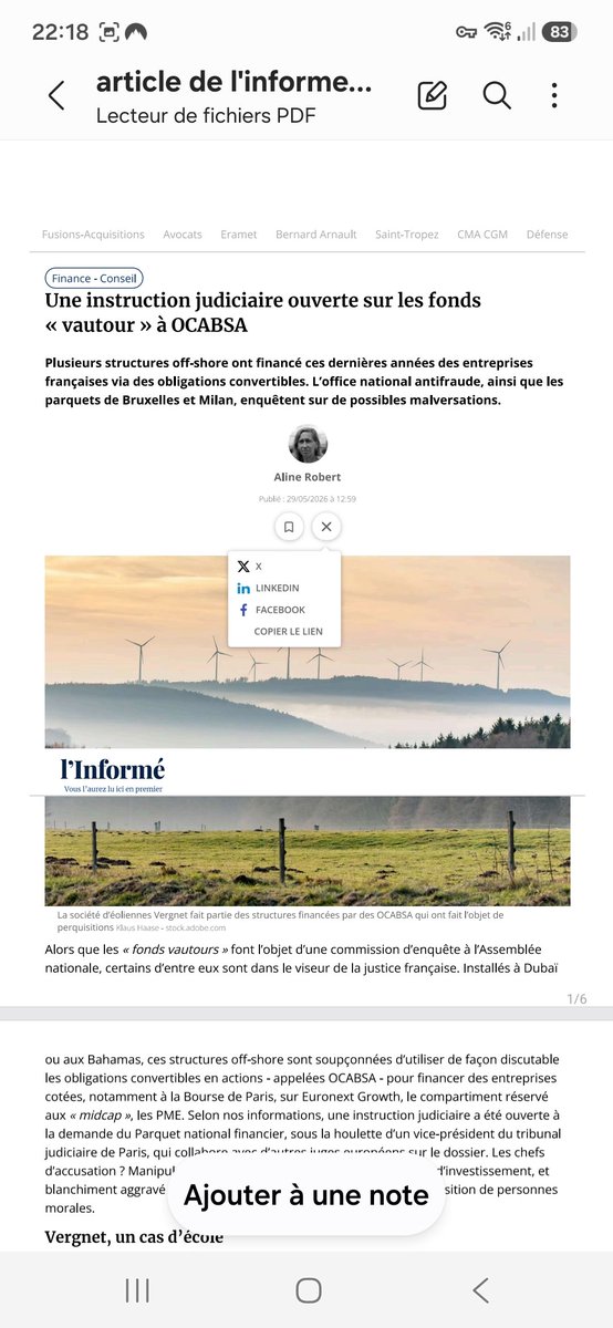 PhilippePalma1's tweet photo. @TribunePop23 Pire que ça c est une escroquerie financiere (prise ferme)avec un fond sans agrement dans paradis fiscaux et complicité PDGs un ponzi/cavalerie ruinant des milliers de petits porteurs et sur une 100aine de sociétés https://t.co/AnB304xy0A