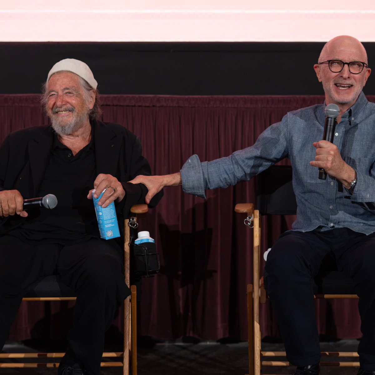 AlfredoJPacino's tweet photo. Working with Martin Brest on Scent of a Woman was an experience I’ll always carry with me. Looking back on the film and seeing this new 4K restoration with a sold-out audience is something truly special. https://t.co/lNJZ7pJWTM