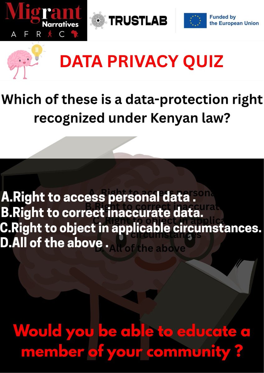 MnarrativesA's tweet photo. How's your week rating? 
⬇️ Comment your score - no filters ,just real evaluation.
#DataPrivacy #TrustLabProject #MigrantNarrativesAfrica #Checkin #WeeklyScore https://t.co/YmLI5sF5Bi