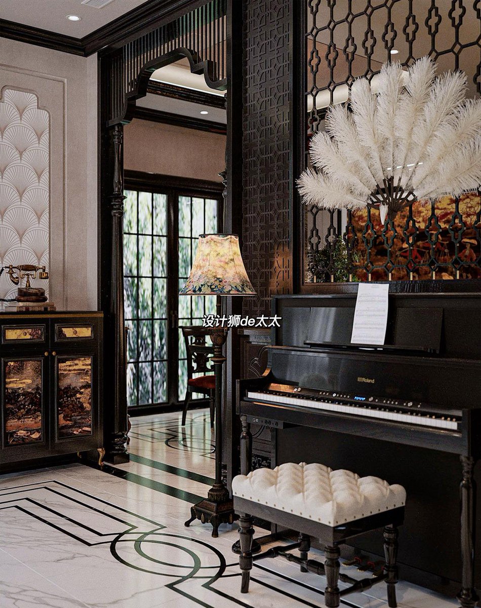 AustinParklefs's tweet photo. [Guys, the piano and fan combo is chef’s kiss for cozy evenings! ]， https://t.co/oBiCve0LHv
