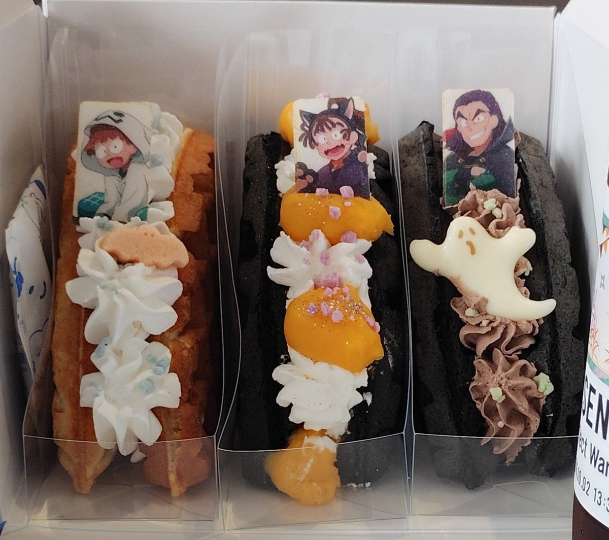Mukuge_Mutu's tweet photo. ワッフル頼もうとしている人への個人的胃に優しいランキング
1位 一年生
りんごが入っているのでホイップが気持ち少なめ。食べやすさもあった。
2位 六年生
一年よりちょっときついかもしれないけどチョコクリームな分優しいのとクルミが入ってるので飽きが若干遅れる。
3位 五年生
→ https://t.co/MxzmvpS1md