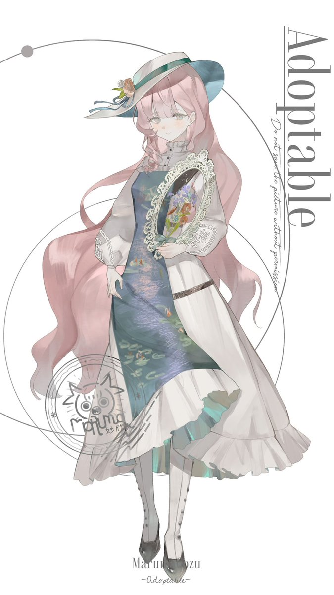 Maruma_Gozu's tweet photo. I’m very fond of Lotus Pond theme adopt🪷🦋🦢 https://t.co/1u9UMwsy3h