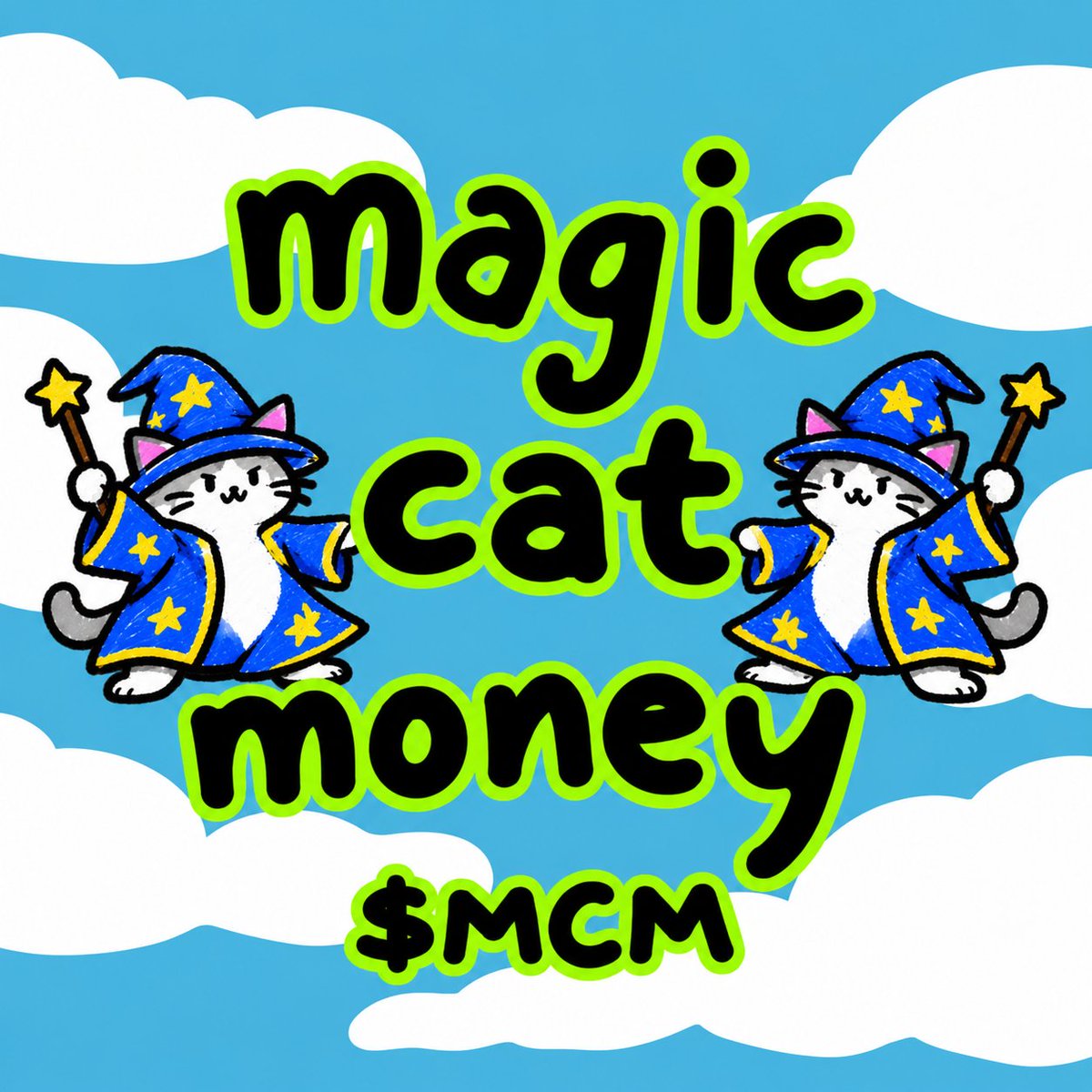 MCM_Coin's tweet photo. Magic Cat Money is all you need 🪄 https://t.co/Swsc0bFBEd