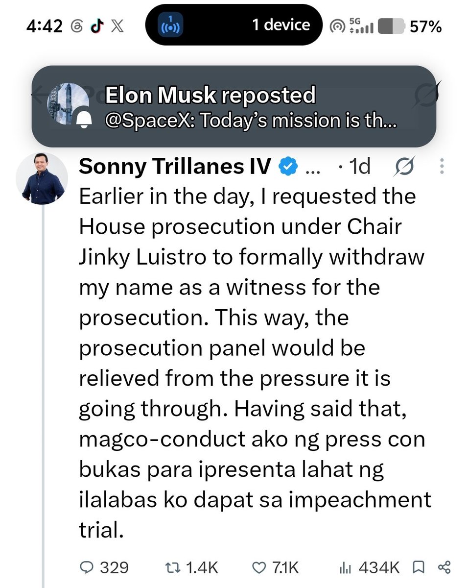 KeepDFireBurnin's tweet photo. @hbtafaforu @mantitoy @ABSCBNNews Bobo, nag punta lang sya dun dahil nag punta si baste! Hindi nya kailangan pumunta dun para lang alamin kung na approve yung subpoena! At eto mismong post nya! Wag kang tanga😂 https://t.co/1xgNWmDl1w