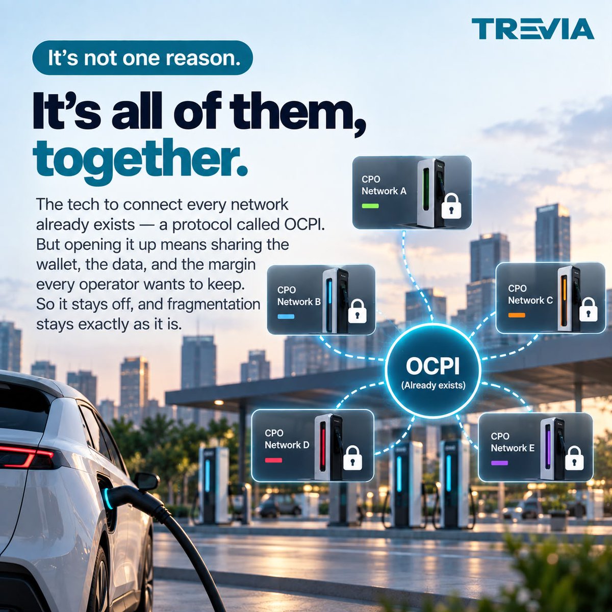 TreviaEV_India's tweet photo. Swipe through all 6 slides above to see the 4 real business reasons why CPOs keep their apps separate 📊 https://t.co/HL720pSqeI
