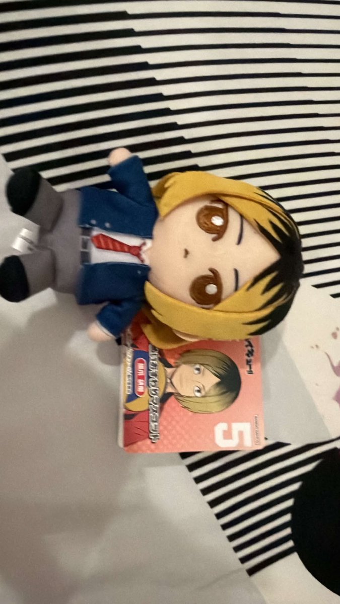 Kk_karashop's tweet photo. 🐈🐱 Chibi Plush Sitting Mascot (kenma)

300.- ร.ส 

มือสองไม่เคยใช้
#ตลาดนัดไฮคิว #ตลาดนัดhaikyuu
#ตลาดนัดHQ #ตลาดนัดอนิเมะ https://t.co/Onry8WtboS