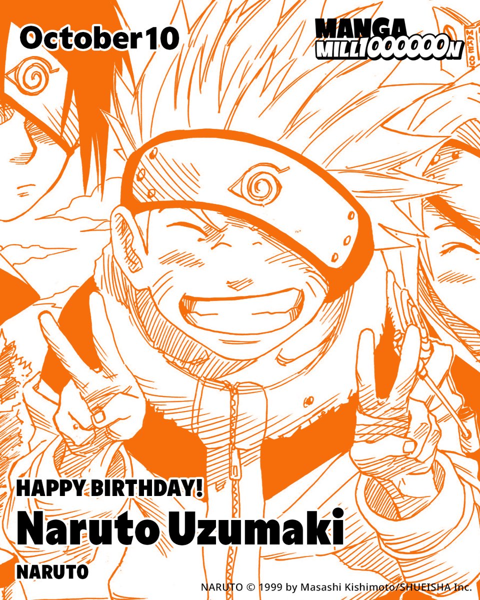 manga_million's tweet photo. Happy Birthday, Naruto! 🎂
Celebrate the fan-favorite from Naruto! ✨️ https://t.co/RIXz8G91ig