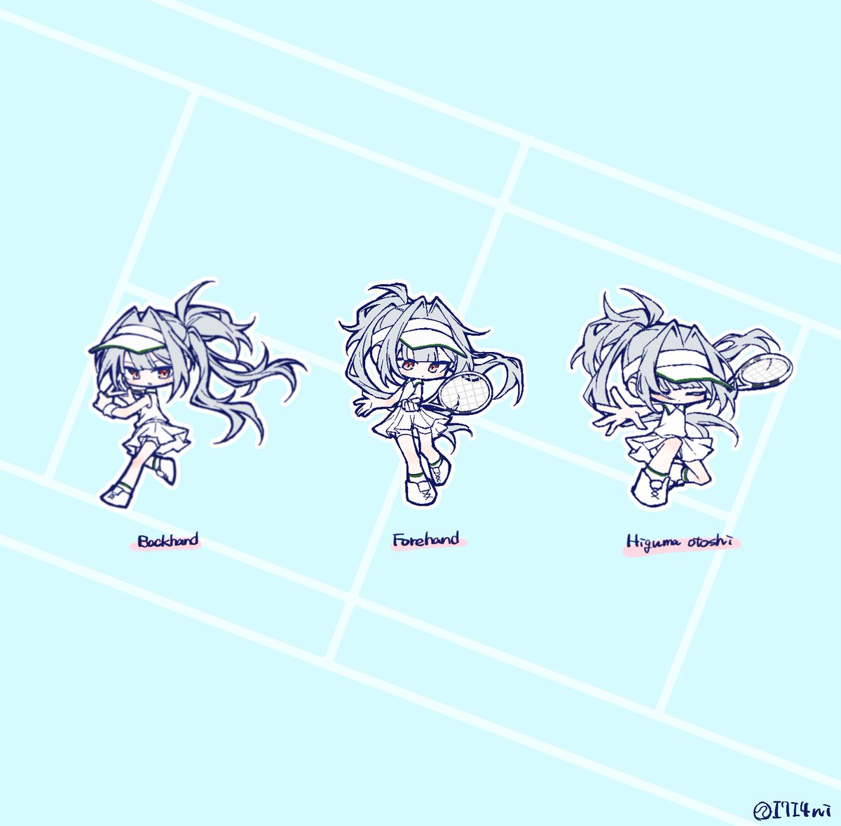 I7I4ni's tweet photo. 絵の中に描いてたけどあんまり見えなかったので別口で載せちゃお〜の絵です https://t.co/hZyXqa5Vlw
