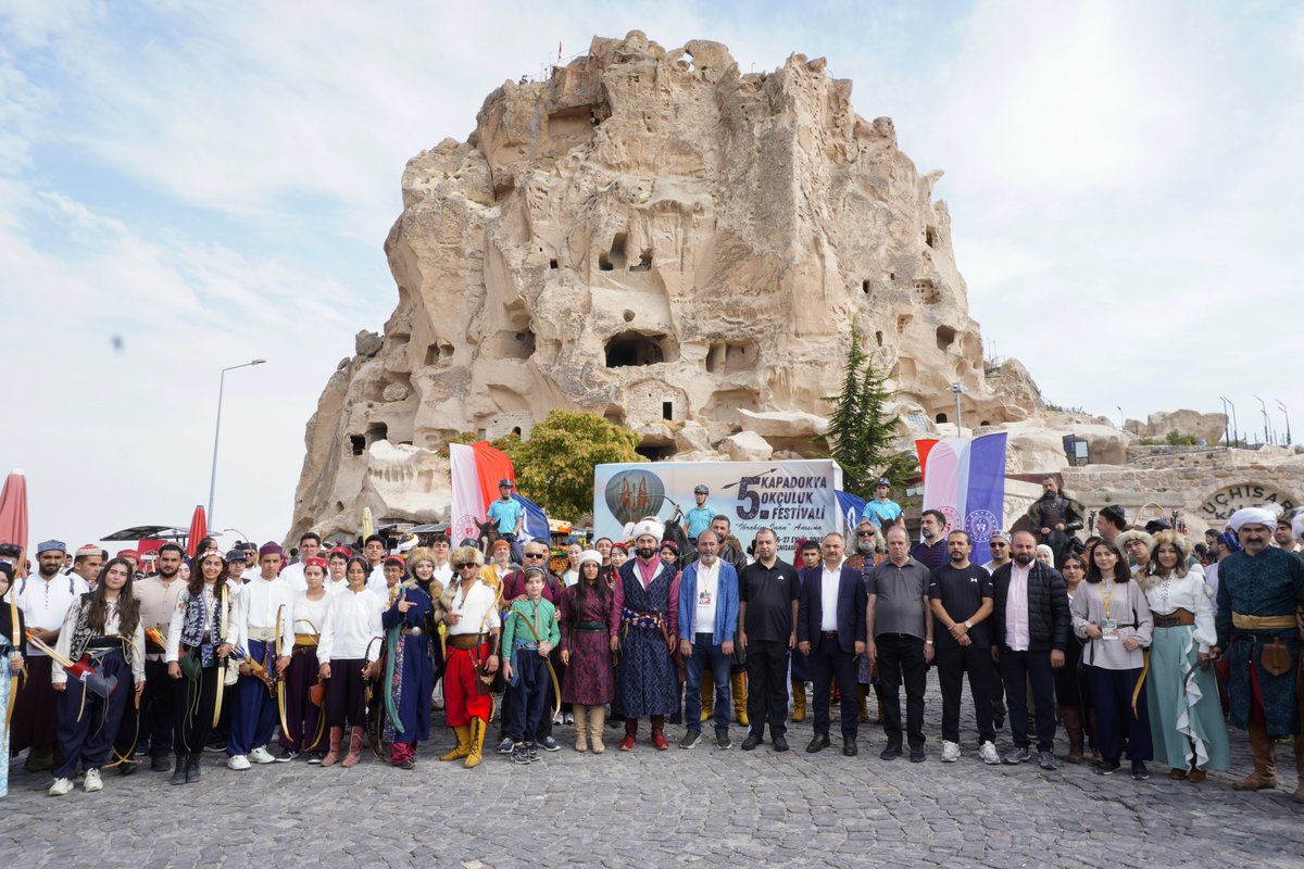 nevukurumsal's tweet photo. #NEVÜ'nün paydaşları arasında yer aldığı 5. Kapadokya Geleneksel Okçuluk Festivali, Kapadokya’nın tarihi ve doğal atmosferinde gerçekleştirildi👉https://t.co/0YQCTcyyn4 https://t.co/pfG5aLDXtp