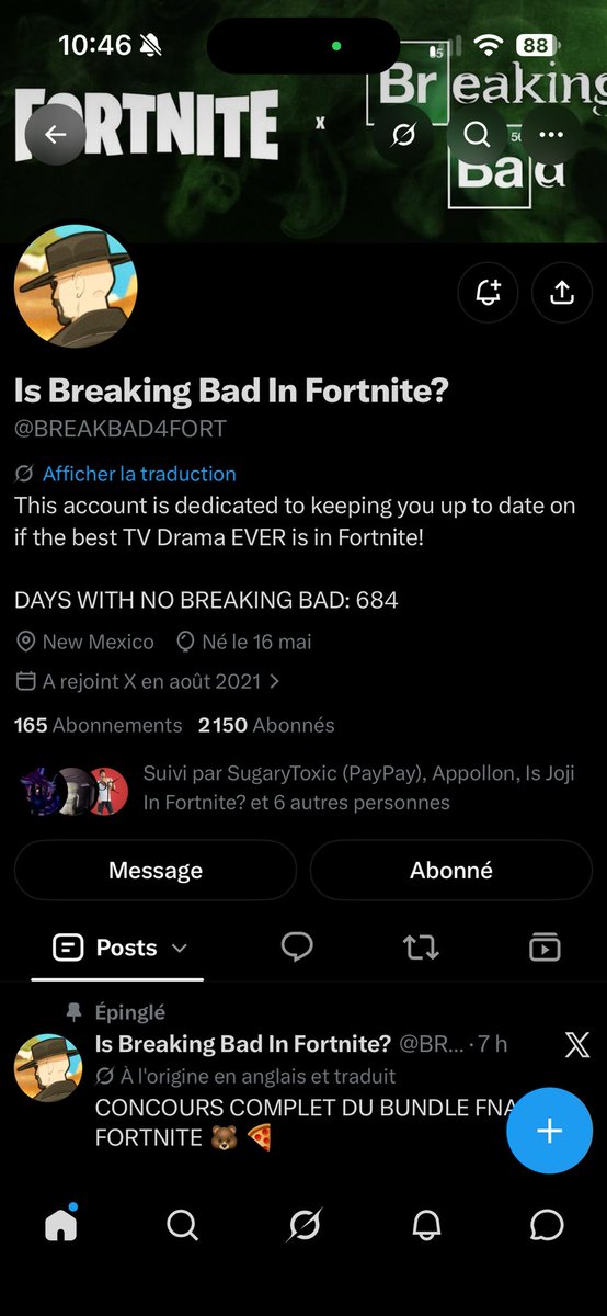 Reversekzk's tweet photo. @BREAKBAD4FORT @ValekRen1 @JojiInFortnite Done 🎃✅ https://t.co/Dqpk5ez1aS