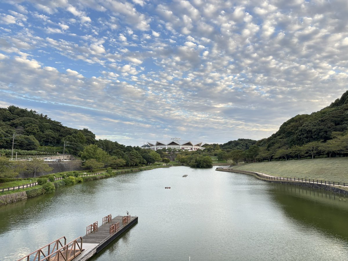 chuoh_park's tweet photo. 中央公園、秋の空。
どこから撮っても絵になります。
お気に入りの「秋の景色」探してみませんか？☺️🍁 https://t.co/6cxQSxmWfb