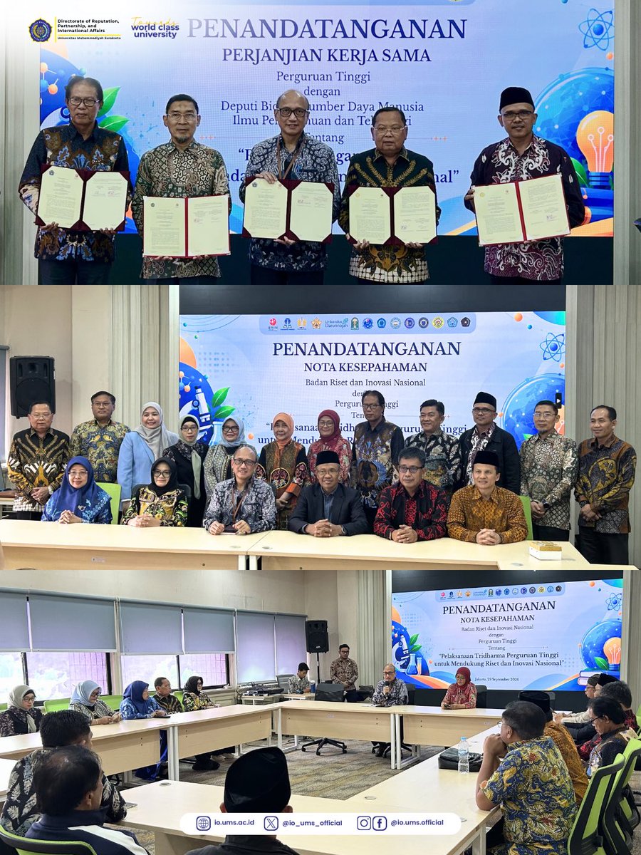 io_ums_official's tweet photo. UMS has established a strategic partnership with BRIN (National Research and Innovation Agency), opening new opportunities for UMS students to gain hands-on experience through research internships.

#UMS #BRIN #ResearchInternship #ResearchInnovation #NationalResearch https://t.co/pFtIDVYPlr