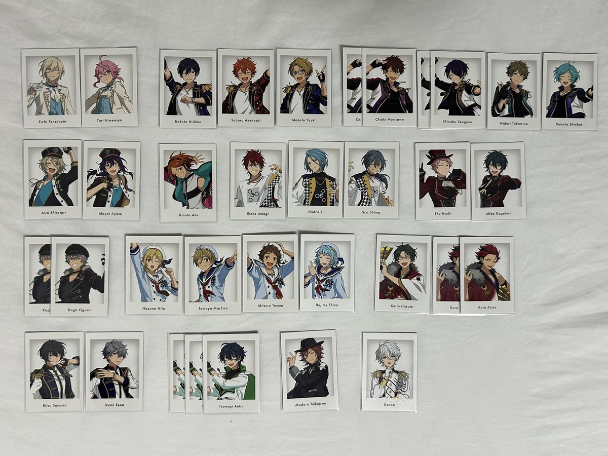 hanamaru613's tweet photo. 【譲渡/買取】
あんさんぶるスターズ あんスタ 展示会
10周年
ぱしゃっつ 特典
譲： 画像1~3
求：100/枚＋送料
(1部抱き合わせになります)

※郵便希望
※PayPayのみ

検索からお気軽にお声掛けください☀️ https://t.co/dCpESQGI2P