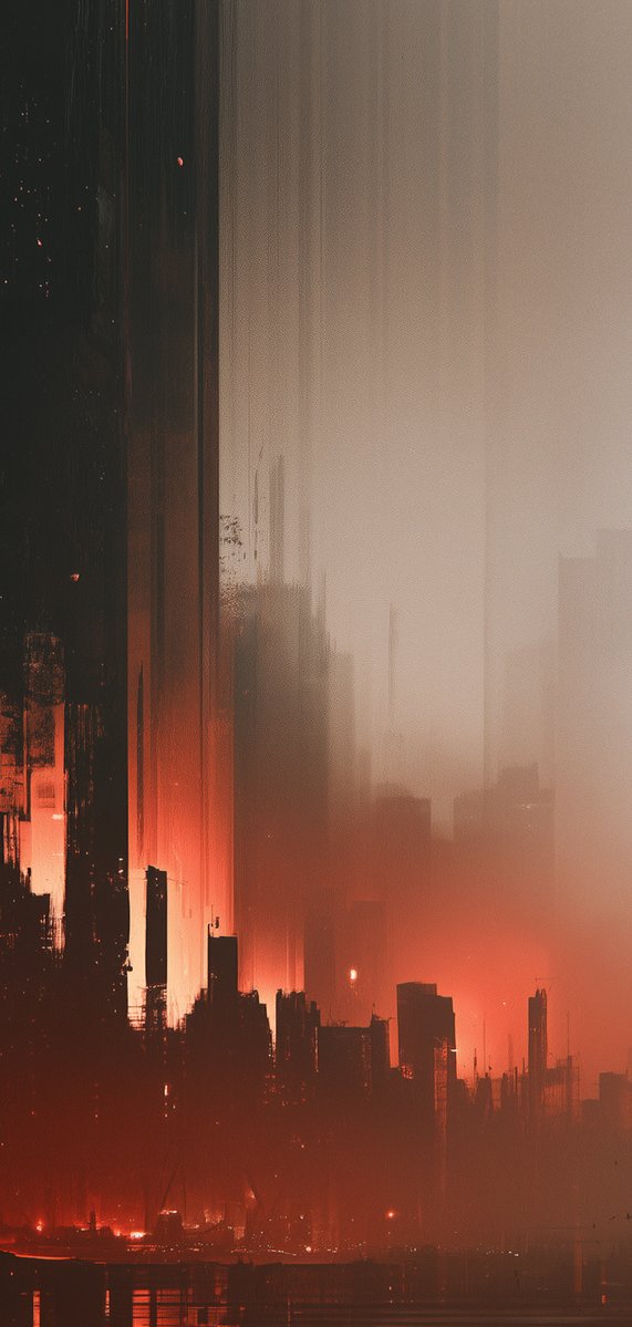 wallies2025's tweet photo. City under fire #lockscreen #homescreen #wallpapers #4k #nature #photography #scenery #architecture #scifi https://t.co/p7L66VvKxm
