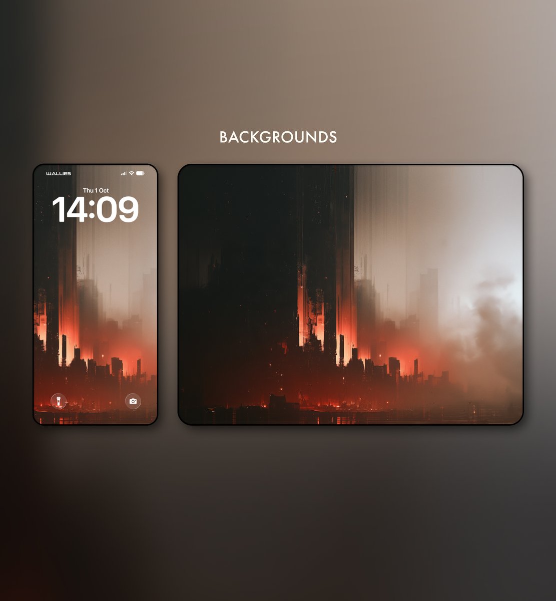 wallies2025's tweet photo. City under fire #lockscreen #homescreen #wallpapers #4k #nature #photography #scenery #architecture #scifi https://t.co/p7L66VvKxm