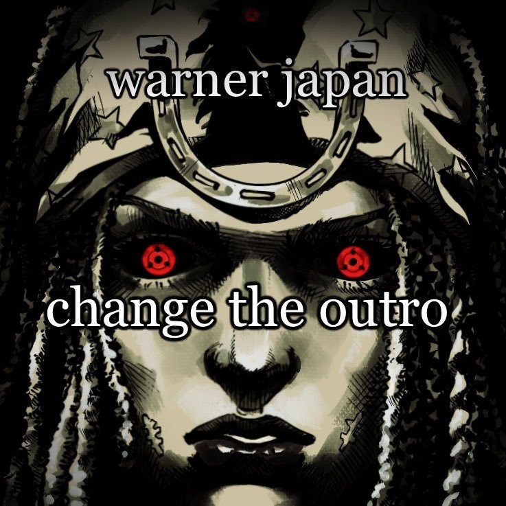 jjba_cursed's tweet photo. They did not change the outro. 
#BoycottHarder #NoJobsForRapists https://t.co/w9C53F1xWz