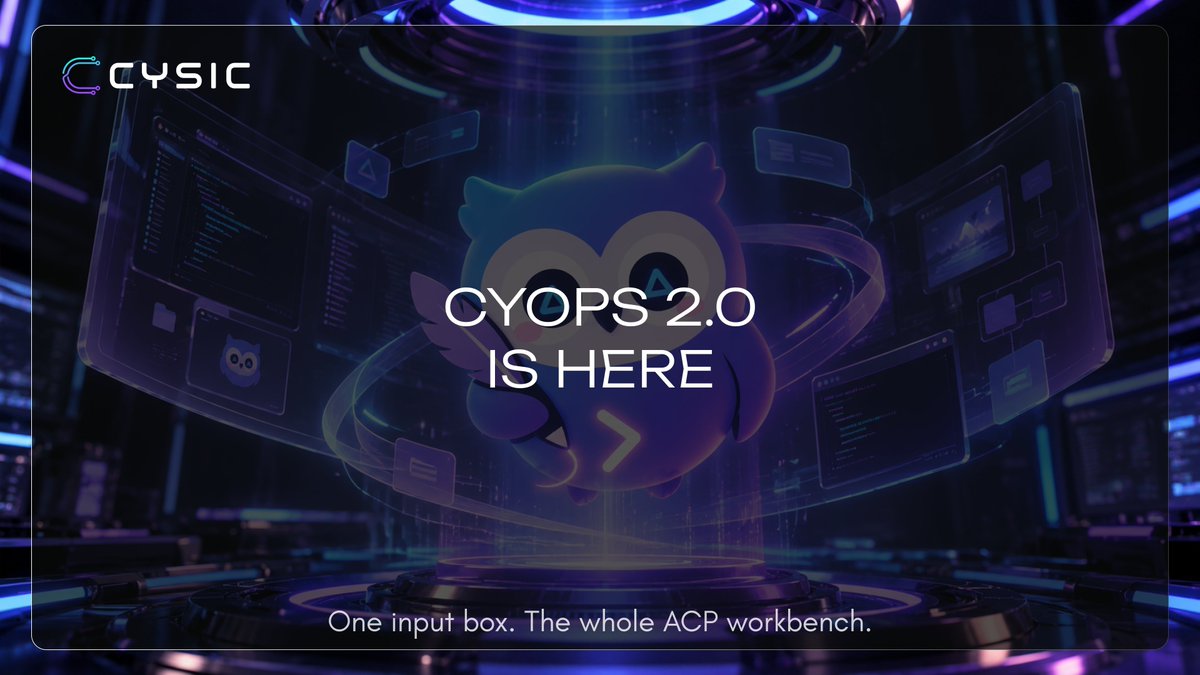 0xTurtleC's tweet photo. UPDATE: Cysic (CYS)
_____________________________________________________________

I went back to base:0x19e8d59ff3d7a31289e0dc04db48d43b02c7ffa6 expecting another “project still building after a 90% dump” story.

But the latest updates are more interesting than that.

Cysic is starting to show what “ComputeFi” actually means.

Not one product.

A stack.

Venus v0.3.0 just shipped with 15 new GPU prover optimizations, delivering up to 6.6% faster proving on Cysic's Ethereum mainnet benchmarks.

That is the ZK layer.

CyOps 2.0 is next.

It is being rebuilt as an ACP client where users can bring their own agents, choose models and create custom workflows from one interface.

That is the AI layer.

Then there is DogeServer.

20 compute cards inside a professional 2U system, combining DOGE/LTC mining with participation in the Cysic compute network.

That is the hardware layer.

Put them together and the Cysic thesis becomes much clearer:

Hardware supplies compute.

Venus makes verifiable computation faster.

CyAI turns that compute into AI inference.

CyOps gives users and agents a way to consume it.

And base:0x19e8d59ff3d7a31289e0dc04db48d43b02c7ffa6 sits in the middle of the economy.

This isn't completely theoretical either.

Cysic says its network has already produced 10M+ ZK proofs and served ecosystems including Scroll, Succinct, Boundless and ETHProof. Boundless previously confirmed Cysic as a prover on its Mainnet Beta.

Yet the token tells a completely different story.

base:0x19e8d59ff3d7a31289e0dc04db48d43b02c7ffa6 is around $0.16.

Roughly $26M market cap.

Still around 90% below ATH.

And only 16.08% of the 1B supply is currently circulating.

That's why I'm not calling it “cheap” yet.

The interesting question isn't whether Cysic is still building.

It clearly is.

The real question is whether all these products eventually create enough REAL compute demand to absorb future base:0x19e8d59ff3d7a31289e0dc04db48d43b02c7ffa6 emissions.

If they do, the market may be massively underestimating what Cysic is becoming.

If they don't, great technology won't save weak token economics.

For now, I'm watching the gap between those two stories.

And that gap is getting interesting.

NFA. Research first.

#TURTLEC #CYS