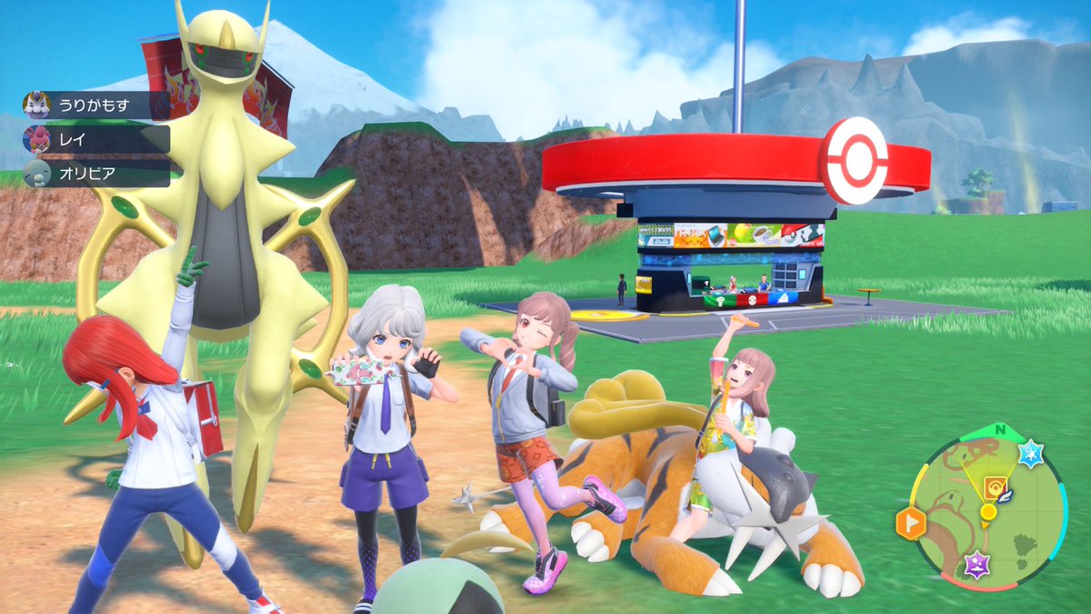 merimeri8210's tweet photo. 昨日のポケモン❤️💜のお写真を4枚に絞ってお届け📸
ステキなお写真がいっぱい撮れたから、気が向いたらYouTubeの投稿も見てね！めり⭐️
一緒に遊んでくれたみんな！サンキューめり💕

今からちょっとだけオルランに挑戦するめり🫟
みんなのご参加待ってるめり✨
https://t.co/dVxSAthNvP https://t.co/mjnFKnhQbq