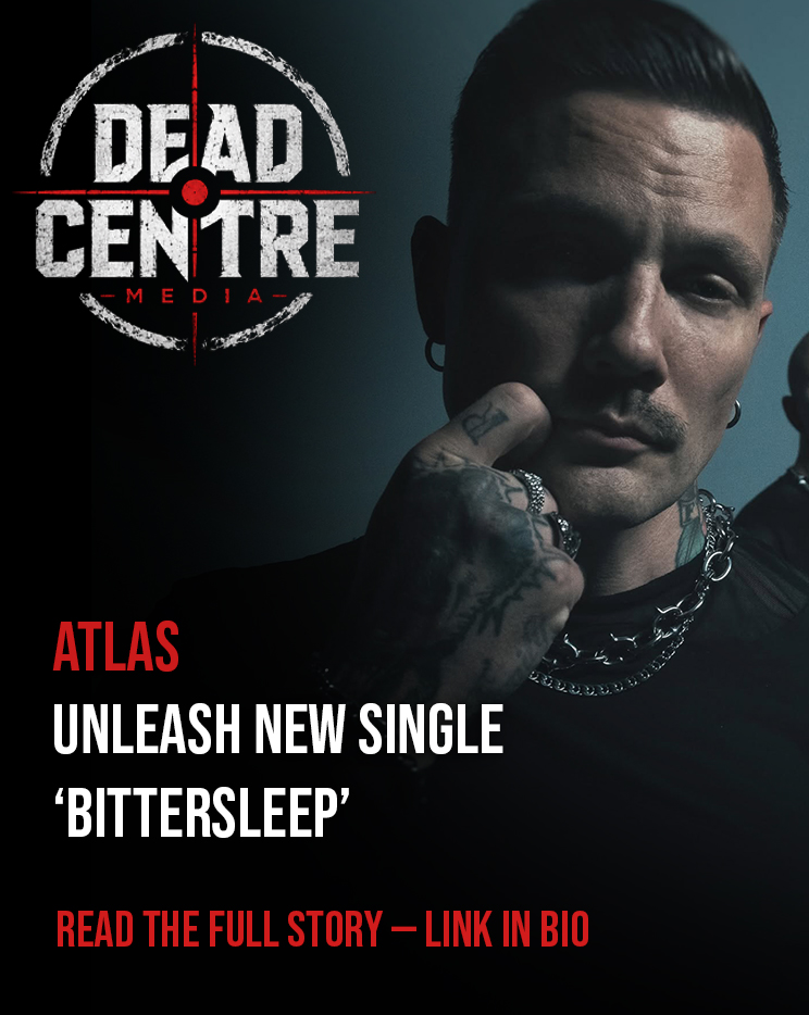 DeadCentreMedia's tweet photo. ATLAS return with atmospheric new single ‘Bittersleep’. 🔥

It’s their first new music since ‘Sunder’, with a UK tour alongside THE RASMUS coming in 2027.
@ATLASNORTHCORE 
Read more 👇
https://t.co/9hf0YSfFWH
#Atlas #Bittersleep #DeadCentreMedia https://t.co/NRiUZcI8VK