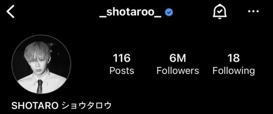 toshotaro's tweet photo. manifesting shotaro’s old ig wasn’t permanently deleted so he can come back and use this account again 🥺 https://t.co/P6bKTfQsuP