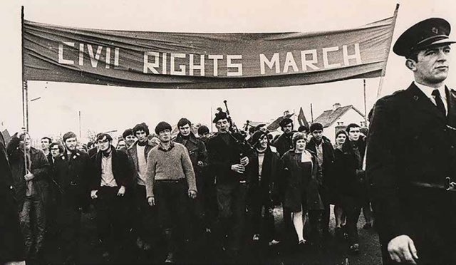 right_nai's tweet photo. 🇮🇪 The whole of Ireland stands with the Orange Orders right to march at Drumcree.

Orangemen are not second class citizens.

Pretending there is a threat of thuggery or intimidation is Sinn Fein extremist projection. https://t.co/7R7KsTTw3P