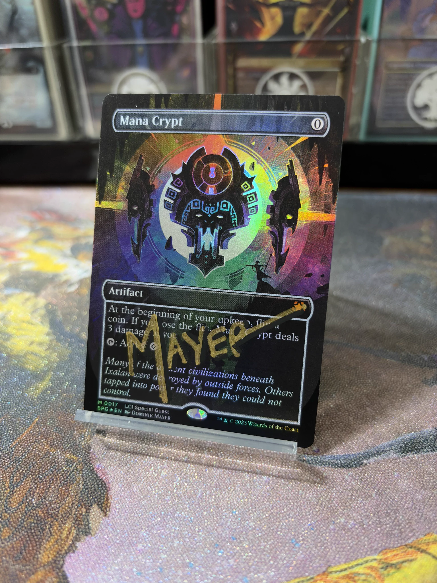 ナナドラ в X: „77枚目(番外編) 魔力の墓所/Mana Crypt Dominik Mayer