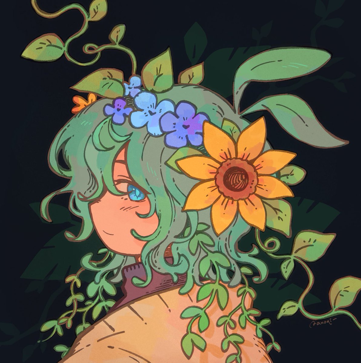 axoqi_'s tweet photo. #mcsrtober day 1 🌻 https://t.co/WlxzEmyPwX