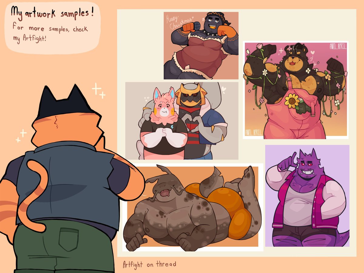 Anvil_April's tweet photo. Opening comms again!!!^^
Showing you guys my comms i did last month to promote this more, im taking 5 slots :3 help support me please🥺❤️❤️❤️ https://t.co/QJuIwZvaVv