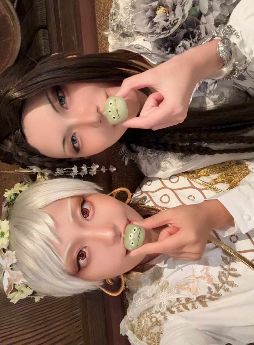 mokke_2525's tweet photo. 🦦もぐもぐスカラビア🐍

#Dハロ仮装2026 #Dハロツイステ https://t.co/29Kseu2vqr
