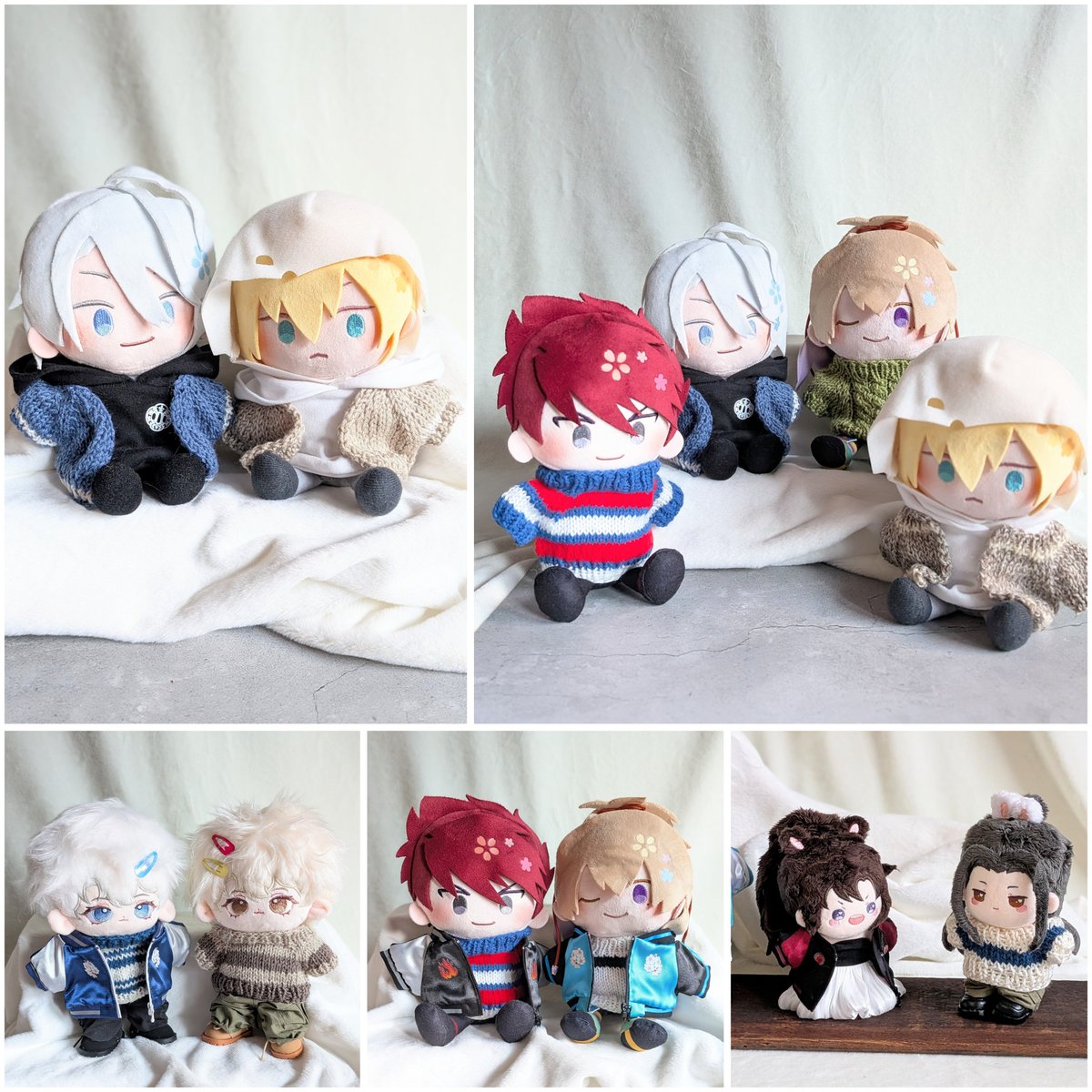 tsukasa753's tweet photo. ぬいFes07 お品書き
【J20】 ototo side N.

10〜20cmのお洋服を用意しました
スカジャンMサイズ（15cm）少な目です🙏 https://t.co/hjutBnBMHy