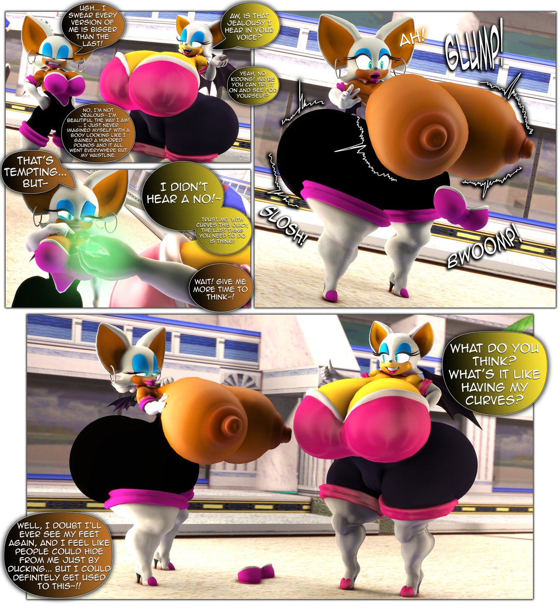 rocket_spuff's tweet photo. comic commission for @Semvie . #nsfw #rougethebat #sonicnsfw https://t.co/m1gcd9xw4s