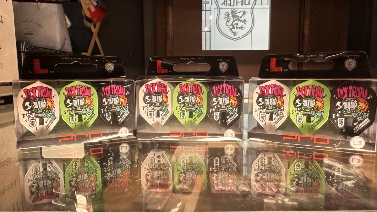 JACK_KAMATA's tweet photo. こんばんは🌙
JACK蒲田オープンしております🙌
さて皆様、坂口プロのJACK限定Lフライト入荷しておりますよ〜🎯
なんと言っても限定ですからね！コレはレア✨
皆様ぜひ、ご覧になってみてください✌️
本日は、おたつ&amp;たくみでお待ちしております！ https://t.co/k2uv0MG3Ib