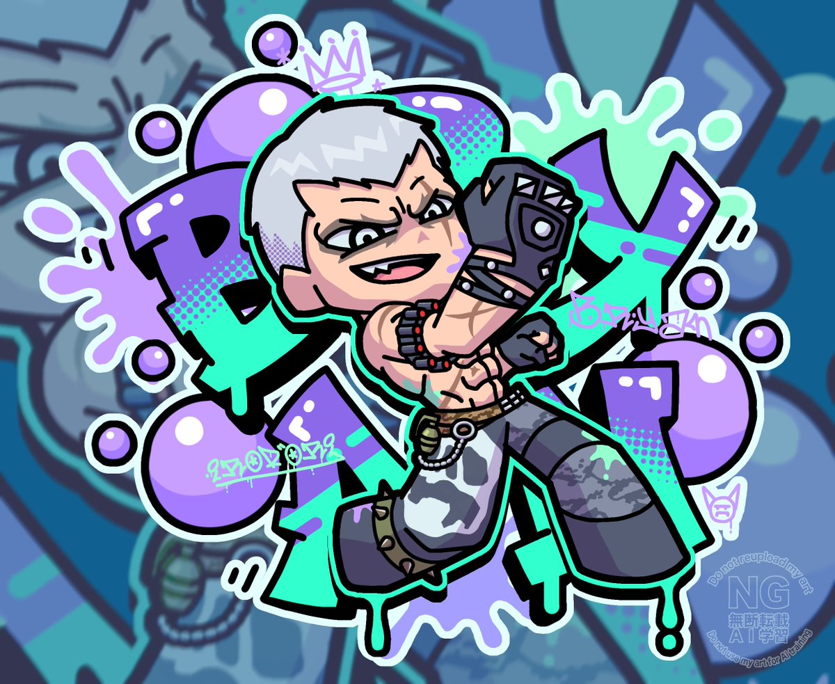 msmkzy's tweet photo. 鉄拳8イラストNo.6は"暴走レプリカント"ブライアン・フューリー！強力なカウンターと置き技で堅実な戦い方ができる要塞型ファイター！🛡️アジア大会、KNEE選手のブライアンが強すぎた���優勝おめでとうございます👏🥇
次の投稿は再来週16日予定です！✍️それでは良い週末を✨😌#鉄拳8 #TEKKEN8 #BRYAN https://t.co/UnbUhaVolS