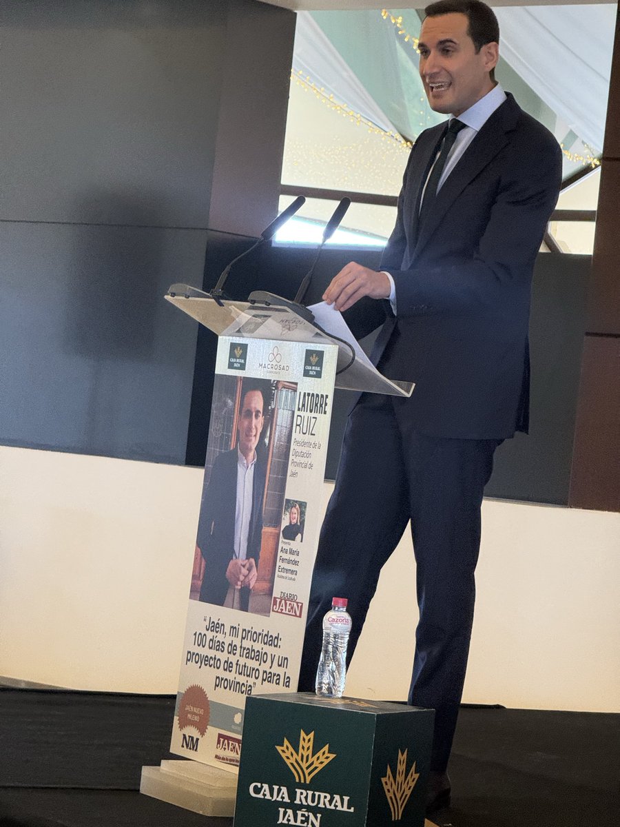 pacoreyesm's tweet photo. @juanlatorreruiz Presidente de la Diputación de Jaén hoy en el Desayuno de @DiarioJAENes 
Su intervención “JAÉN, MI PRIORIDAD: 100 DÍAS DE TRABAJO Y UN PROYECTO DE FUTURO PARA LA PROVINCIA” demuestra que tiene un modelo de Provincia y su ilusión y compromiso
@dipujaen 
@PSOEJAEN https://t.co/KZULE7J50u