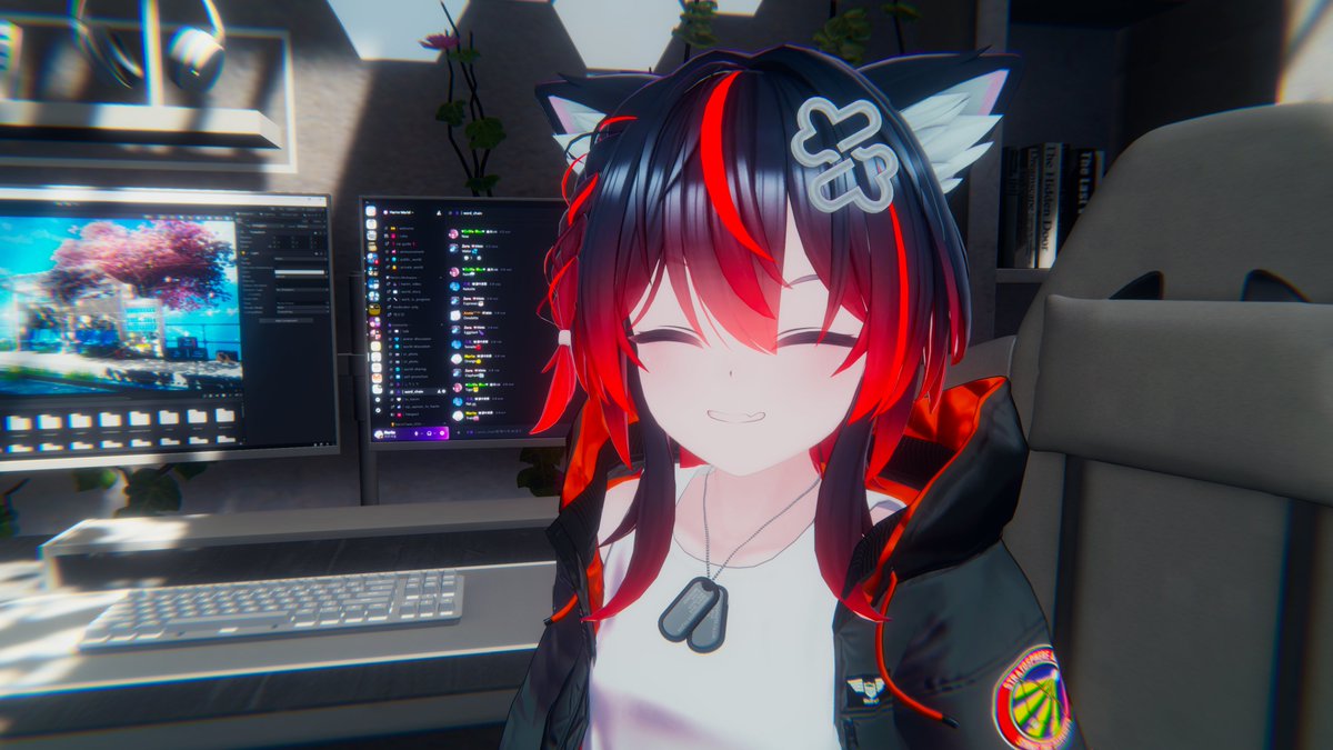 yutorosu_VR0310's tweet photo. 仕事おわり　金曜日だ
#Kirisame3D #キリ写メ #ぜれアバター https://t.co/GacmrSAylx