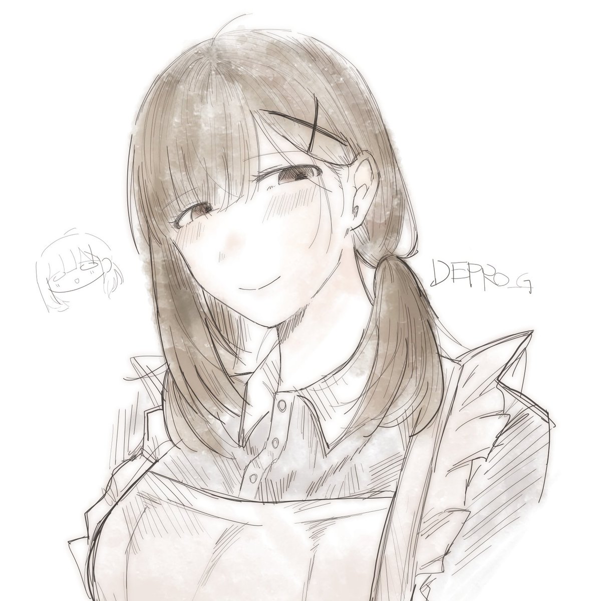 DEPRO_G's tweet photo. 描き方を忘れてしまった……
#創作 #イラスト https://t.co/iOs4dqg1oi