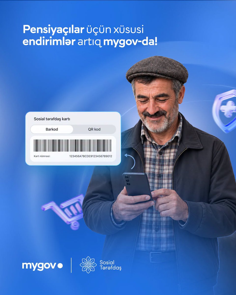 gence_icra's tweet photo. Hörmətli sakinlər və dəyərli vətəndaşlar!

Dövlət xidmətlərini hər biriniz üçün daha rahat, sürətli və əlçatan etmək məqsədilə yenilənmiş “mygov” mobil tətbiqini diqqətinizə təqdim edirik.  

Daha ətraflı:
https://t.co/L446VyIf2S https://t.co/v96IHoELrn