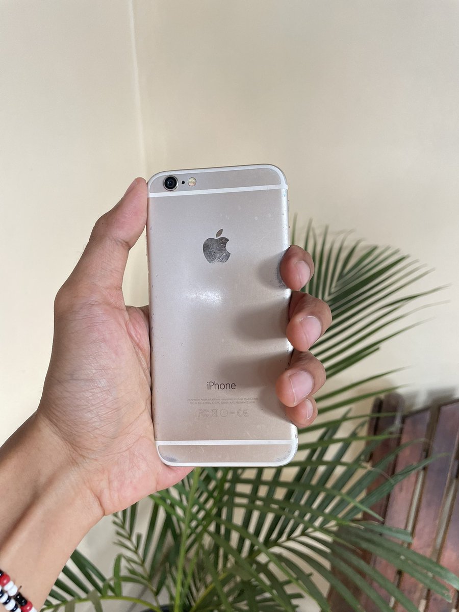 Carriedigiphone's tweet photo. Wts iPhone 6 64gb all operator, kamera D/B jernih banget, layar original no kendala, Touch ID dan tombol on, battery awet, pemakaian normal. Harga 600k nego tipis bisa oyen, paxel sameday, dan cod Jakut https://t.co/wl96dYAnvi