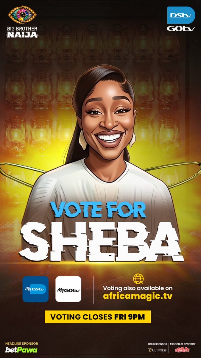 DStvNg's tweet photo. Vote for @ShebaGamde 

https://t.co/lfLeam775G
#BBNaija https://t.co/W7EJyms70i