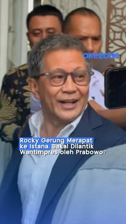 _Sadewa__'s tweet photo. Akhirnya Rocky Gerung dapat jabatan juga dia.😁

Kalian yang mati-matian jilat dan cebokin Jokowi sudah dapat apa selain dapat caci maki netizen? 😂
@DedynurPalakka @TeddGus @DianSandiU https://t.co/NLjkpKsAWK