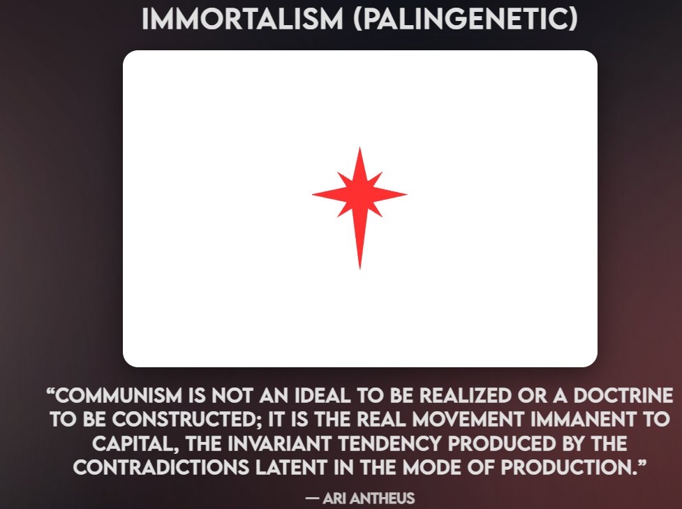 Mcswift8's tweet photo. @iltarusko_ what the fuck kinda slop is "palingenetic immortalism" https://t.co/qgaWYySzk0