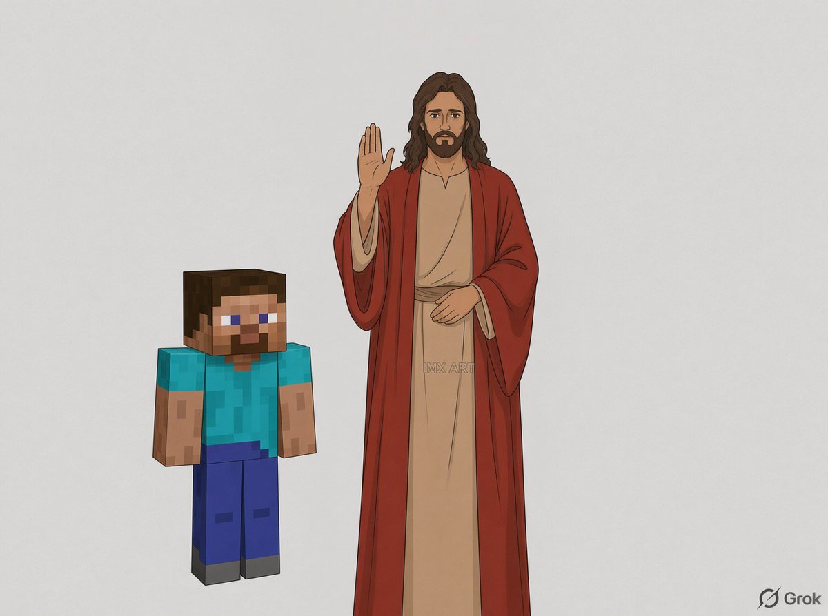 MeincraftSteve's tweet photo. fixed it for you @grok https://t.co/vVWejFJFA6