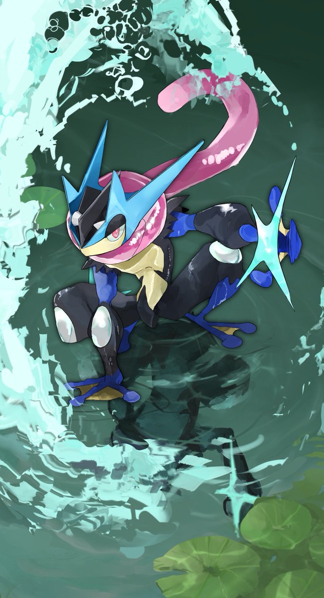onenkorori's tweet photo. メガゲッコウガ https://t.co/bWJIWPlaa8