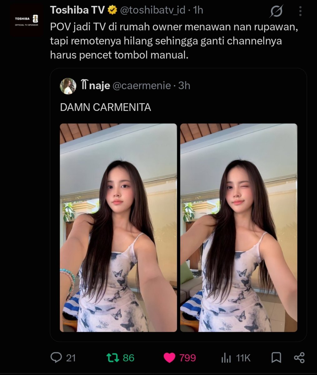 Ccariquelle's tweet photo. eh udah ga si etmin etmin😭✋🏻 Carmen ini emang cantiknya nge cantik banget, paham 🧎🏼‍♀️🧎🏼‍♀️🧎🏼‍♀️ https://t.co/HeFAdP7KGm