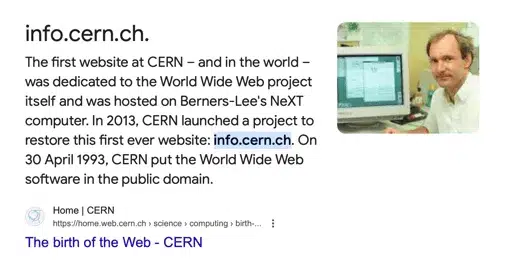 Bertn2if's tweet photo. cern is the first world wide web website ever and is what powered ww as a whole.

this is free as fuck.. created in 1991

https://t.co/XeOOIRzn4G https://t.co/BJhvPWBTlS