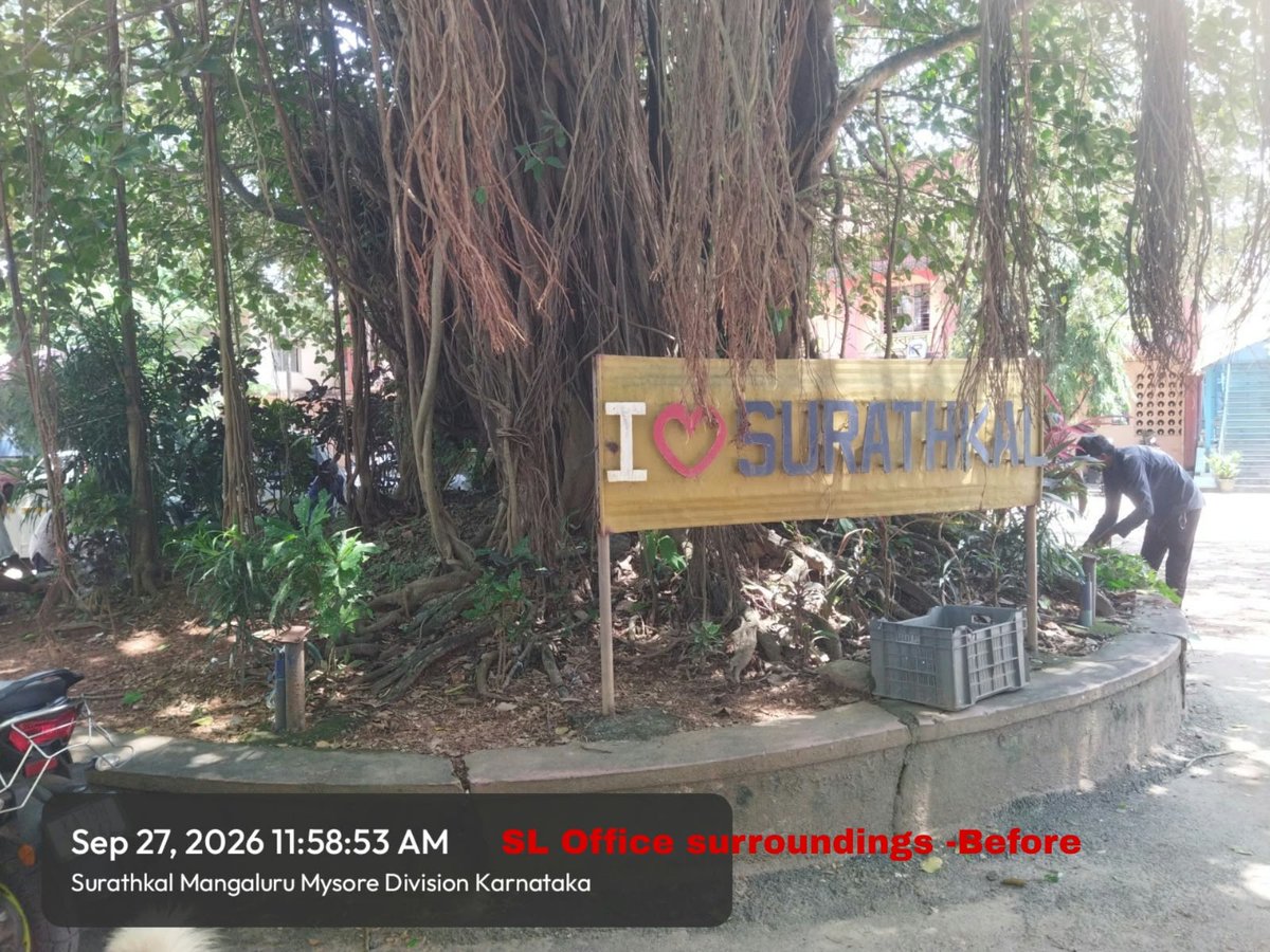 KonkanRailway's tweet photo. #SwachhataHiSeva2026 | A cleanliness drive was carried out at Surathkal Railway Station, promoting cleanliness and a hygienic environment for passengers.
#SwachhBharat #SadarSeva https://t.co/SmEkCJvndX