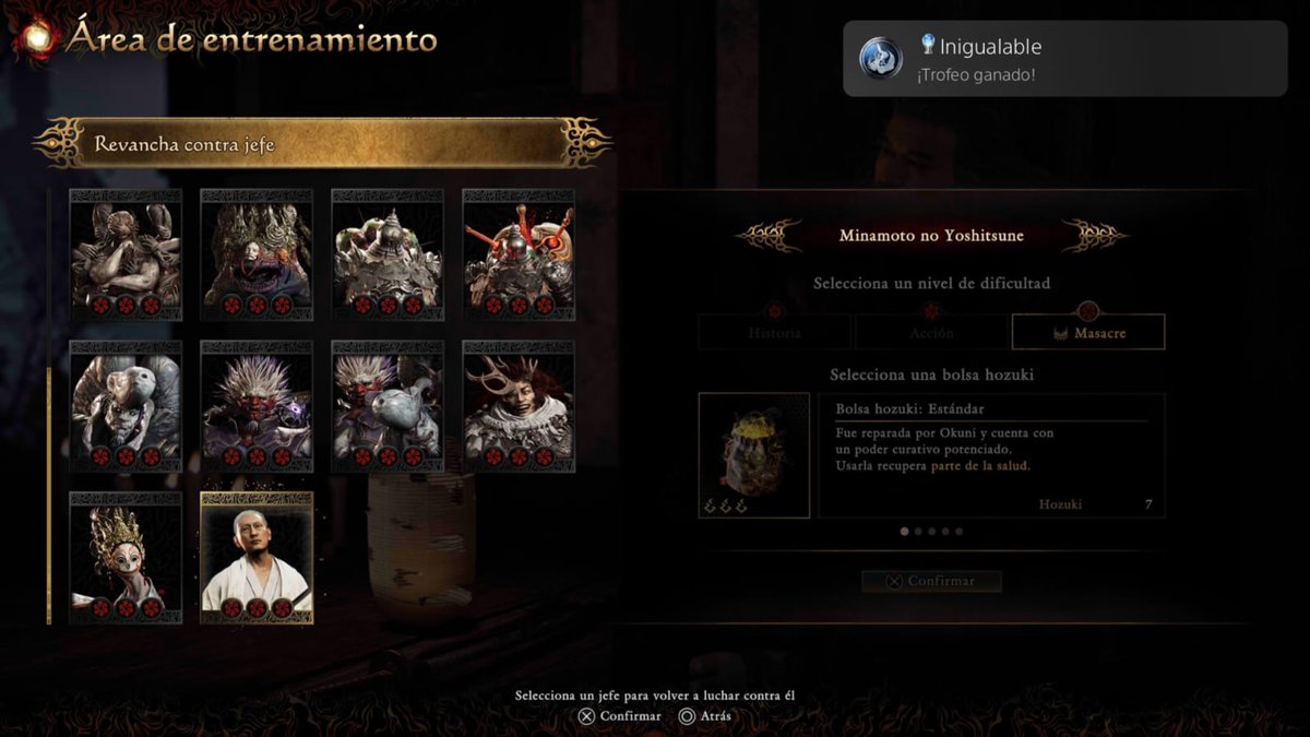 scorpion_153's tweet photo. 🏆Platino 171 - Onimusha: Way of the Sword🏆

Una obra maestra en lo jugable. Máxima dificultad muy satisfactoria y únicos 'peros' en la historia y, quizás, la repetición de bosses para platinarlo

Claro candidato al GOTY en mi opinión. Capcom haciendo cosas de Capcom un día más https://t.co/bDMoj6uvaM