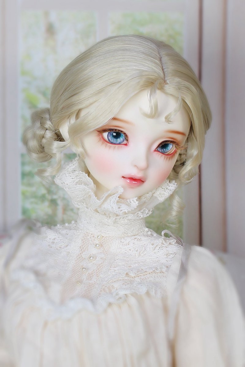 about_migidoll's tweet photo. 지난번 프젝에서 선보였던 2종 가발중 좀 더 반응이 좋았던 요 타입으로 좀 더 만들고 있어요.
이것도 10일 프젝돌에 가져갑니다🫡 https://t.co/8RmyoVOdxR