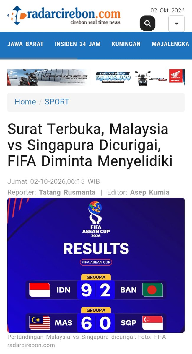 mayaintisari's tweet photo. perbandingan hasil pertandingan membuat publik makin meragukan kejanggalan laga #DirtySingapore saat ungkapan Shame On You langsung melesat naik https://t.co/Fj57bQlULA