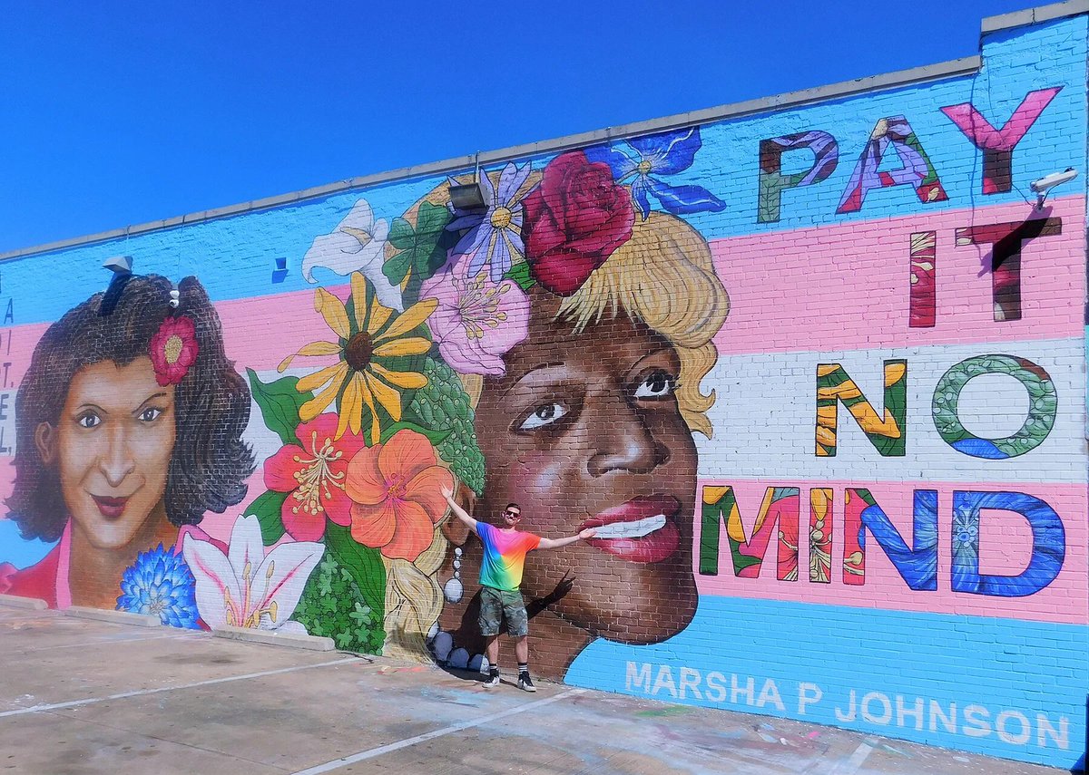 ThePandemos's tweet photo. "Marsha P. Johnson wasn't trans!1!1!" cry the transphobes.

Marsha P. Johnson;
1 - Consistently used the name Marsha P. Johnson
2 - Used she/her pronouns
3 - Lived publicly in feminine presentation
4 - Talked about being uncomfortable with the roles imposed on her 'being' a man https://t.co/Y8d9NaPYbB